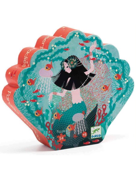 Puzle silueta 54 pcs - Paradís Aquàtic