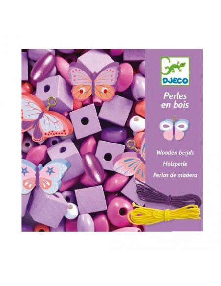 Crea les teves joies - Perles de Fusta - Papallones