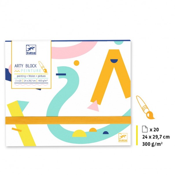 Arty Block - Bloc de Pintura