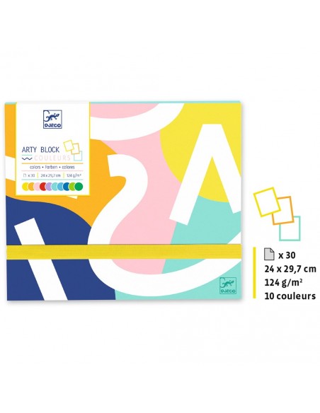 Arty Block - Papel de Color