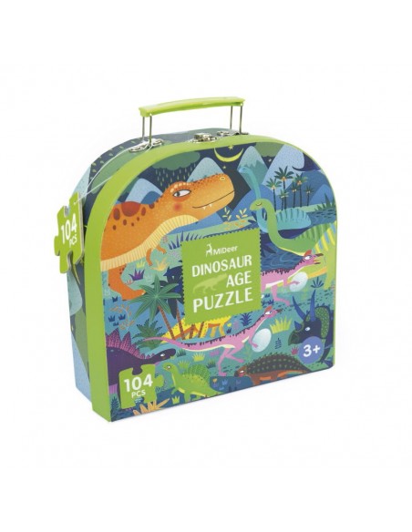 Puzle la Era de los Dinosaurios 104 pzs
