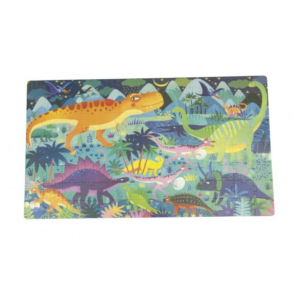 Puzle la Era de los Dinosaurios 104 pzs