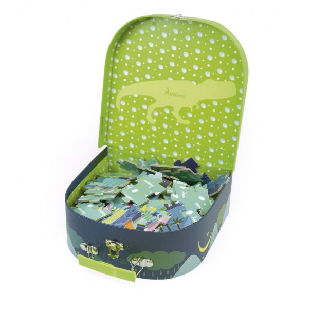 Puzle la Era de los Dinosaurios 104 pzs