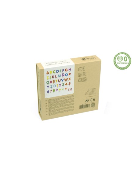 Letras y números magnéticos