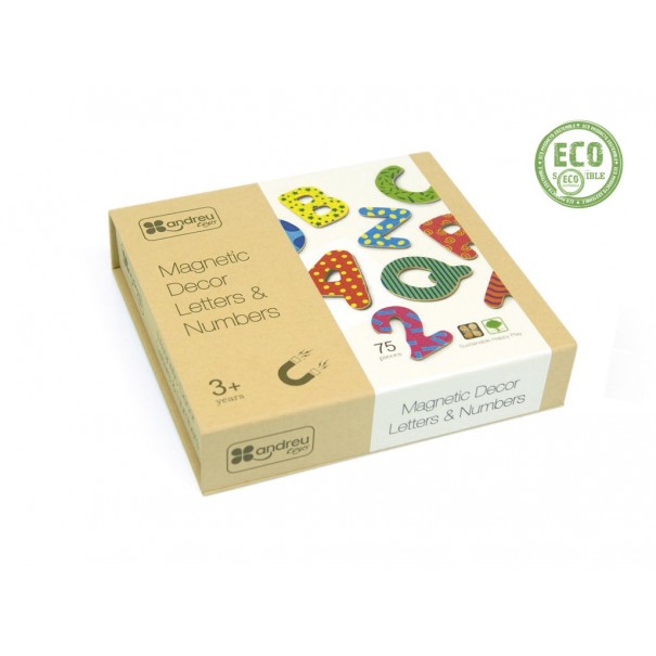 Lletres i números magnètics