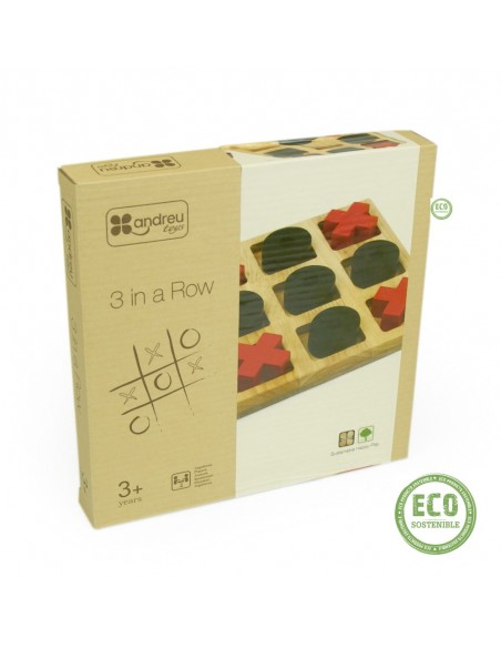 3 en ratlla de fusta