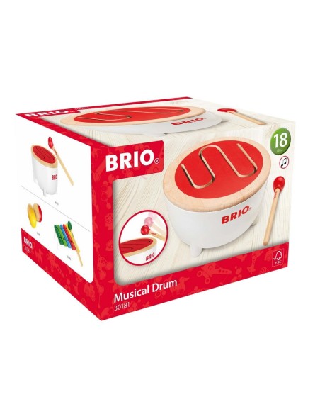 Tambor de fusta de joguina