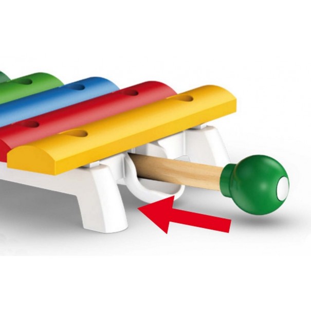 Xilòfon de fusta de joguina