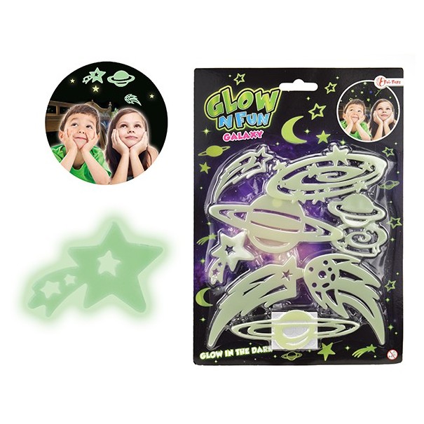 Planetas que brillan en la oscuridad