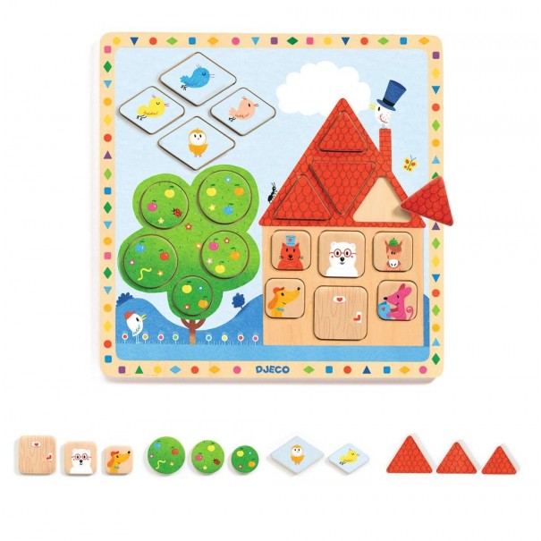 Puzle Ludigeo de fusta