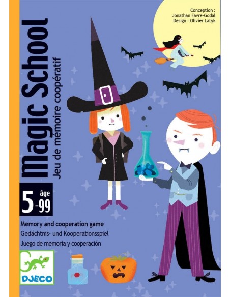 Magic School - Juego de cartas