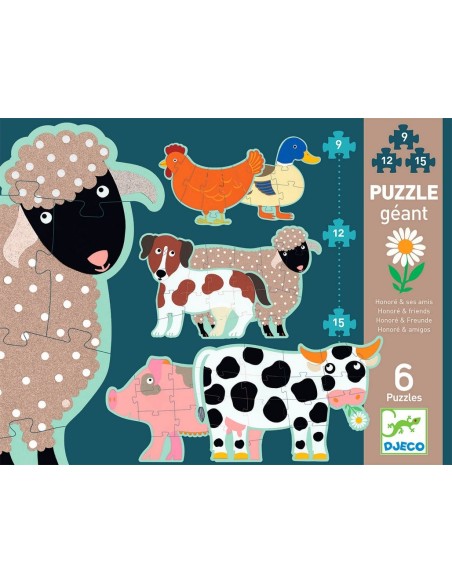 Puzle progressiu Honoré i amics