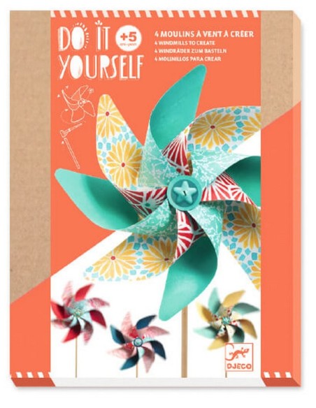 Crea molins de vent - Manualitat