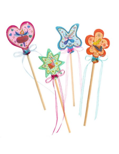 Diseña y monta varitas de hada