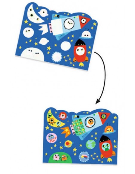 Pintar con agua - El cielo