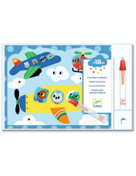 Pintar con agua - El cielo