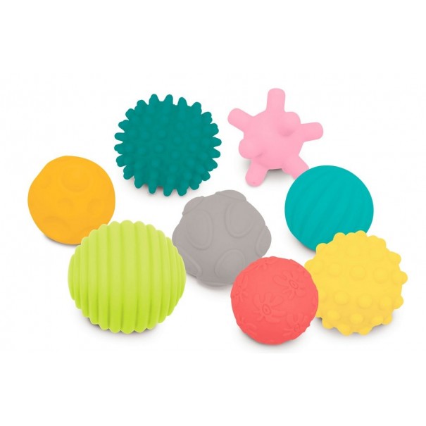 Conjunto de 8 pelotas sensoriales