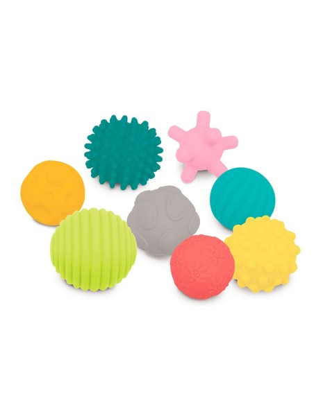 Conjunto de 8 pelotas sensoriales