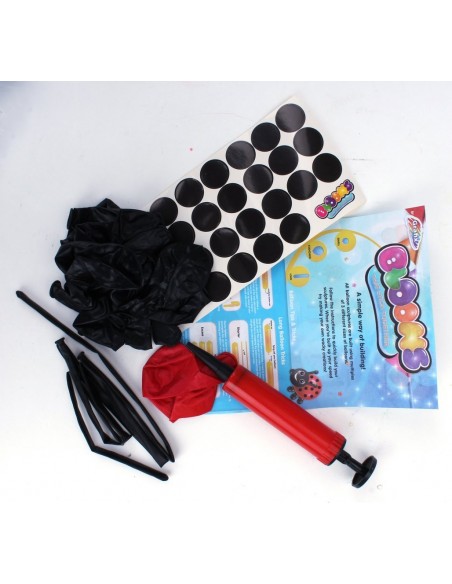 Manualidad mariquita con globos