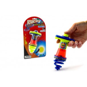 Peonza con lanzador y luz