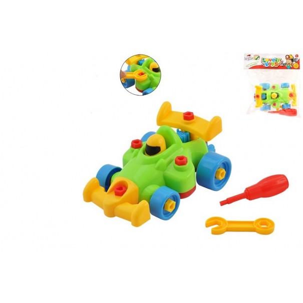 Cotxe de carreres amb eines -...