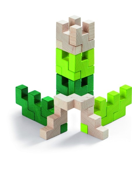 Juego de composición 3D - Viridis