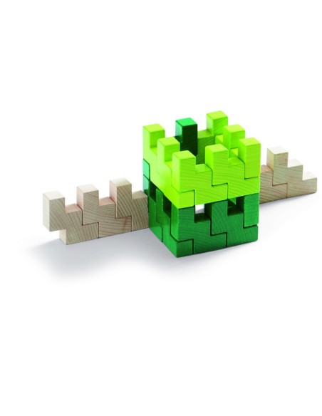 Juego de composición 3D - Viridis