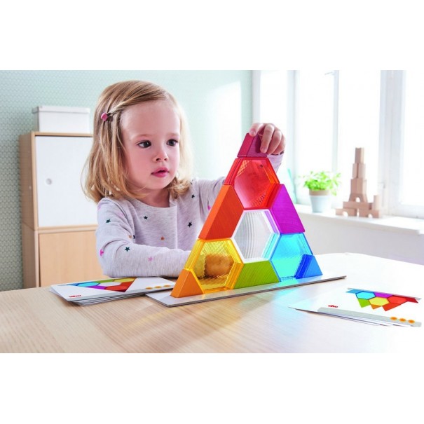 Juego de apilar Cristales de colores