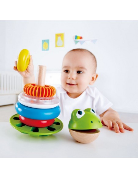 Anelles apilables del Senyor Granota