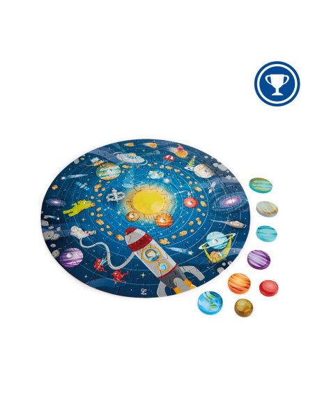 Puzle circular del Sistema Solar - 102 pzs.