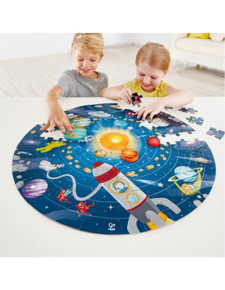 Puzle circular del Sistema Solar - 102 pcs.
