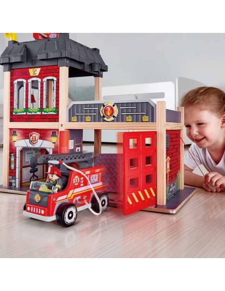 Parque de bomberos de madera Gran Ciudad