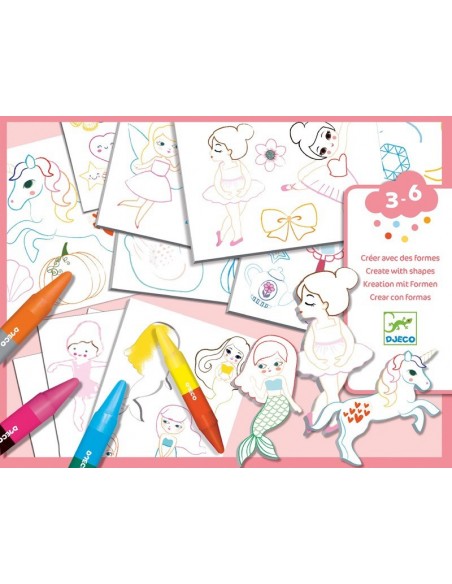 Crear amb formes - Fantasia i ballarines