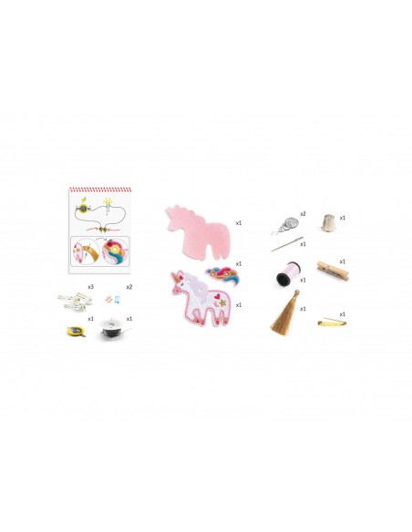 Broche para iluminar - Unicornio