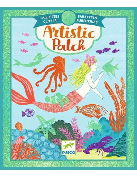 Artistic Patch - Océano de purpurina