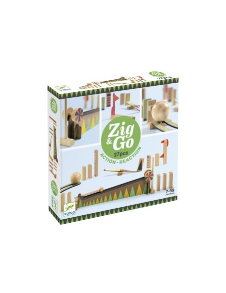 Zig&Go! - Circuito de reacción en cadena 27 pzs