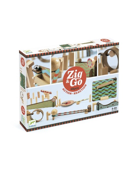 Zig&Go! - Circuit de reacció en cadena 48 pcs