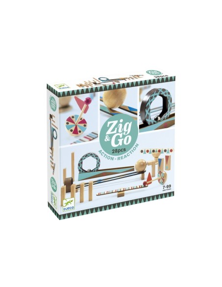Zig&Go! - Circuit de reacció en cadena 28 pcs