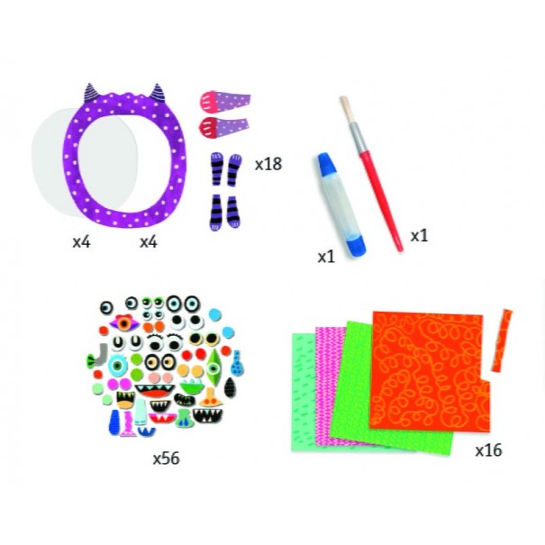 Collage de monstres - Esgarrapar i...