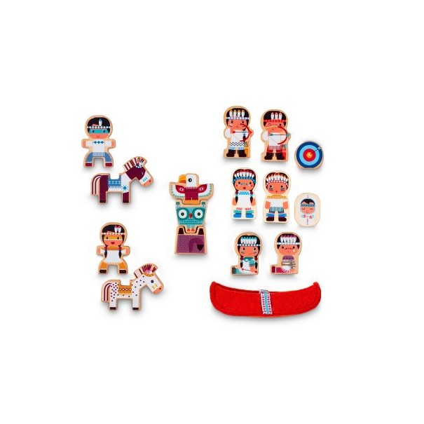 Tribu d'Indis amb Tipi