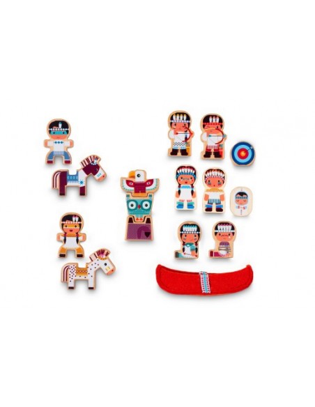 Tribu d'Indis amb Tipi