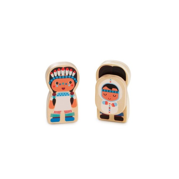 Tribu de Indios con Tipi