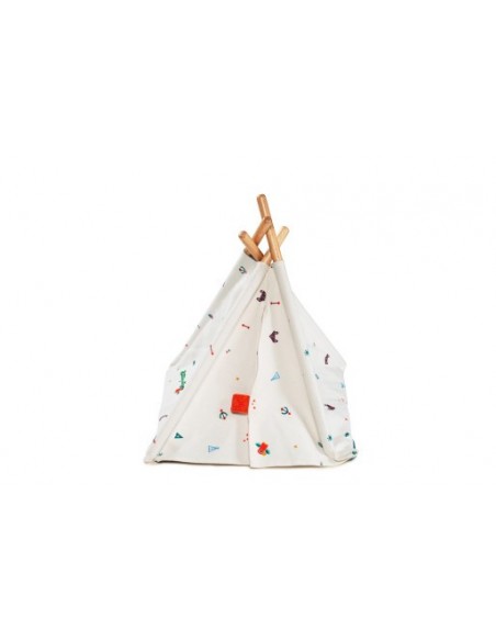 Tribu d'Indis amb Tipi