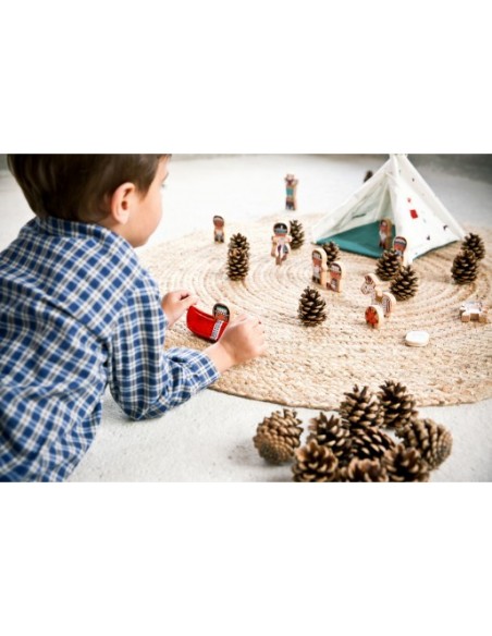 Tribu de Indios con Tipi