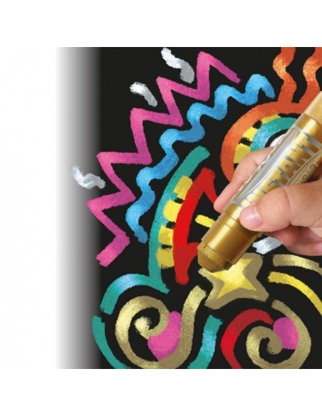 Témpera Sólida colores Metálicos - 6 uni.