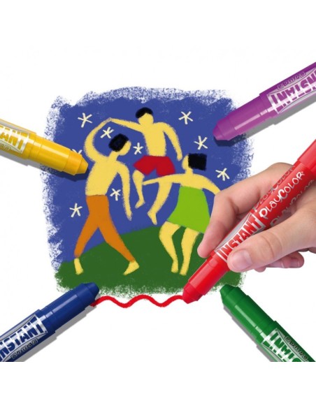 Témpera Sólida Ed. Escolar - 12 uni.