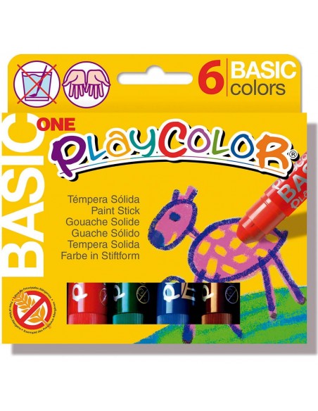Témpera Sólida - 6 uni.