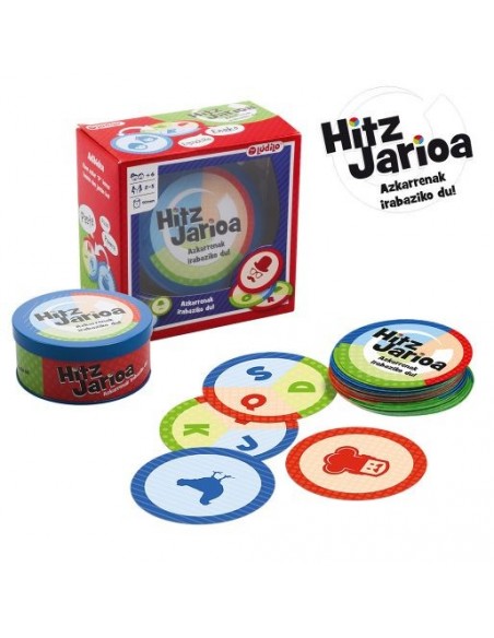 Hitz jarioa - Joc de cartes en euskera