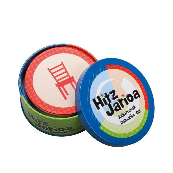 Hitz jarioa - Juego de cartas en euskera