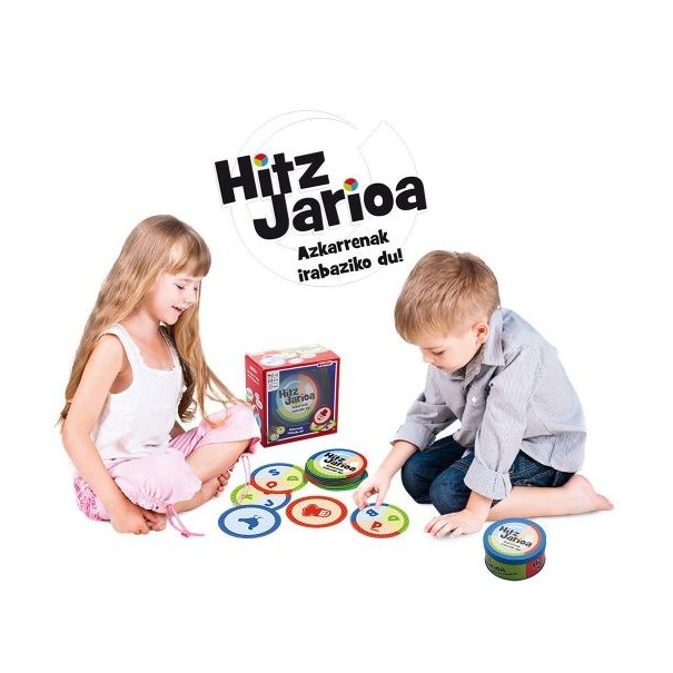 Hitz jarioa - Joc de cartes en euskera